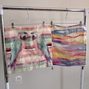 Zara Home 100% Linen Cushion Covers